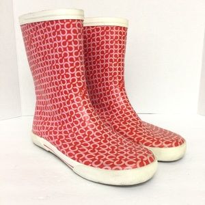 Womens Coach Ursula Rain Boots Size 10